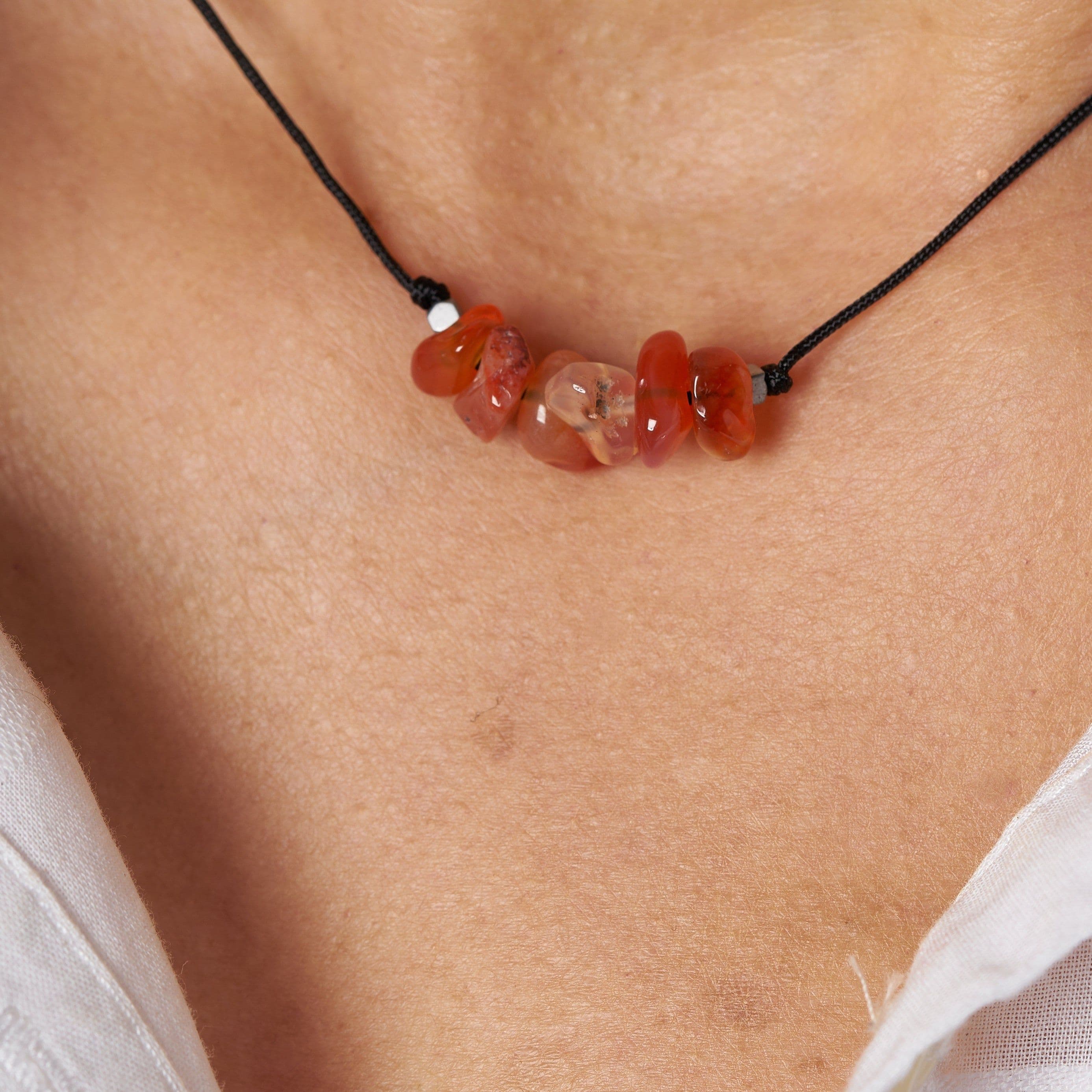 image-Collar con piedras de nacimiento mes de Julio
