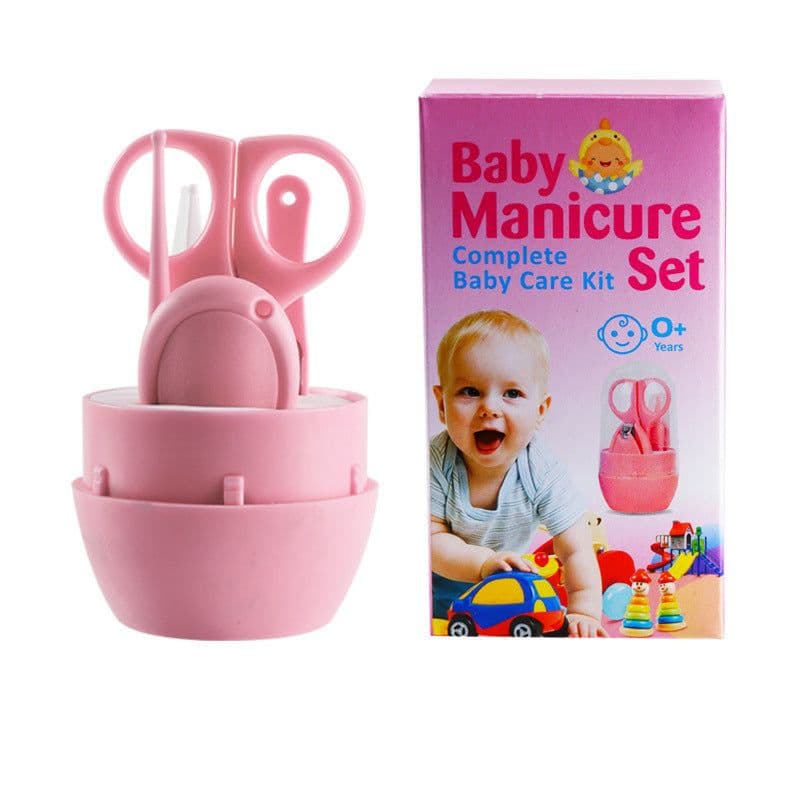 image-Baby Anti-pinch Nail Scissors Care Suit 5-piece Set