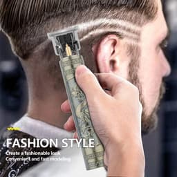 image-Retro T9 Original Haircutting Machine Set Jackets Trimmer Men's Electric Shaver Male Lence Pro Barber Shaver for Sensitive Areas