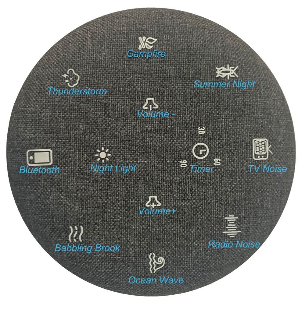 image-Multi Sleep Sound RGB Lights Bluetooth Speaker
