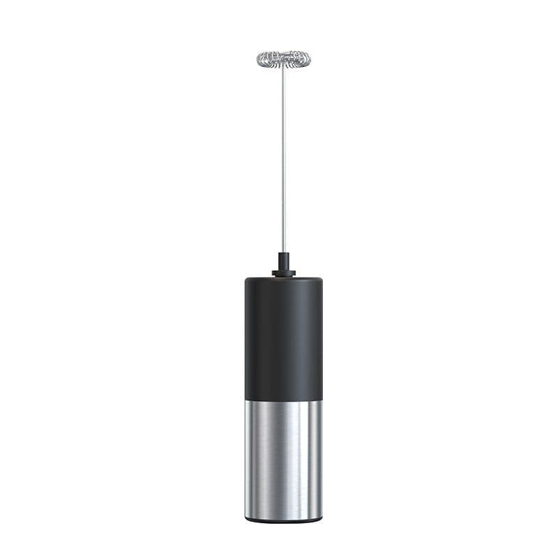 image-Electric Milk Frother - Stainless Steel Mini Coffee Foam Maker