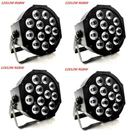 image-4pcs/LED Par 12x18W RGBWA UV HOT Light 7x18W RGBWA UV 6in1 LED DJ Wash Light Stage Lighting Dj Party Disco