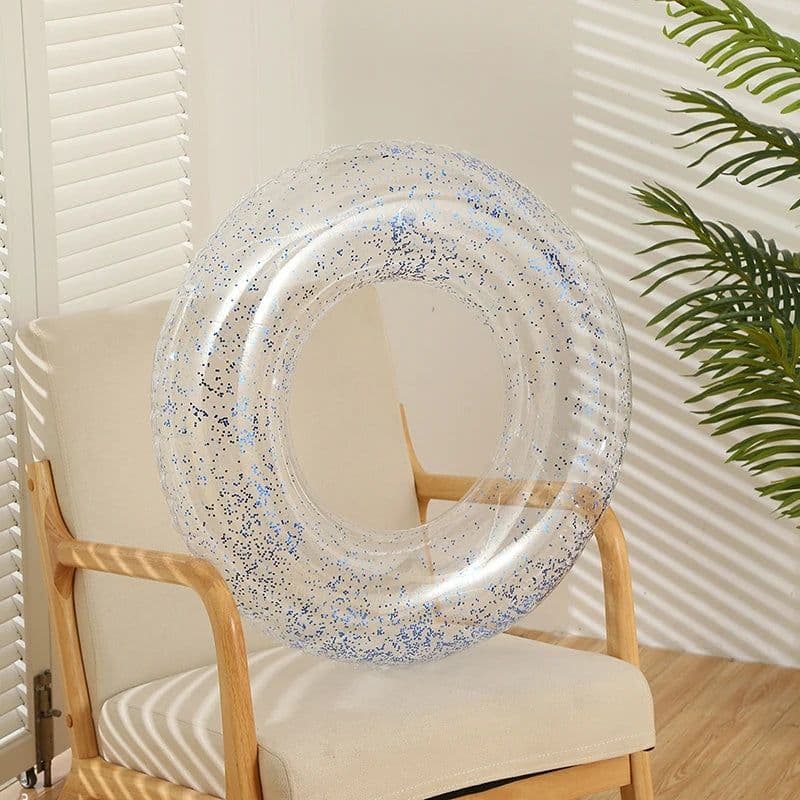 image-Summer Inflatable Ring Donut Inflatable Water Floating Ring Water Floating Mat Adult Children And Teenagers Water Play Supplies