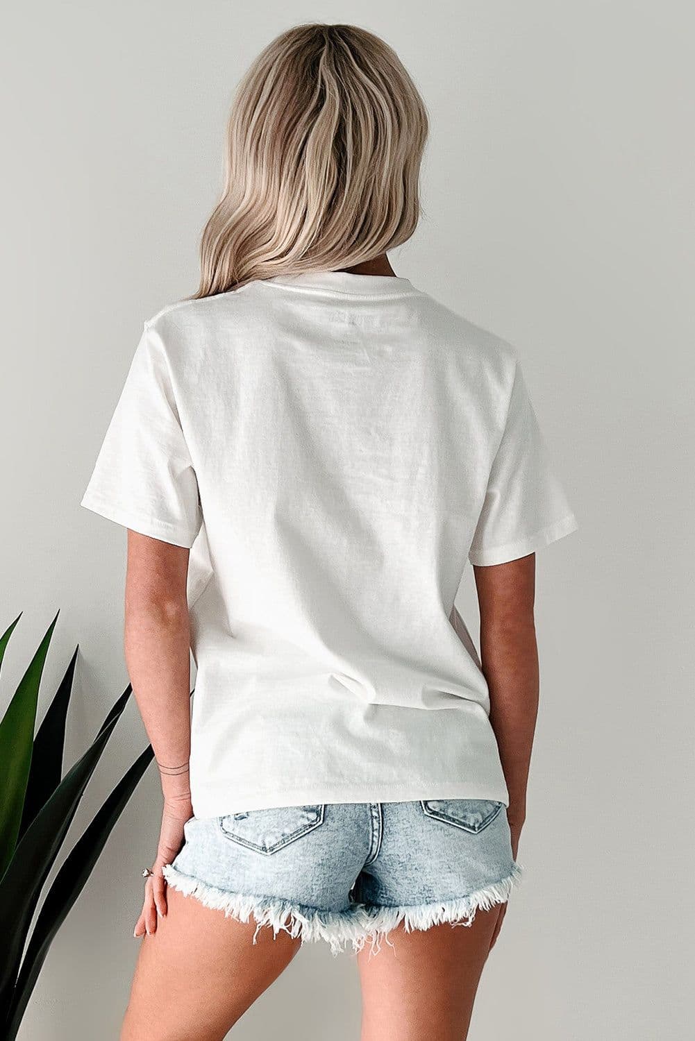 image-White Bow Cherry America Graphic Crewneck T-Shirt