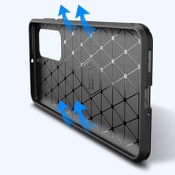 image-Carbon Fibre TPU Black Case - For Huawei P40