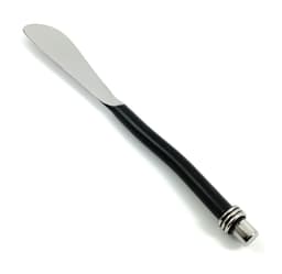 image-Cheese knives set of 4 (Stainless Steel, curved handle)