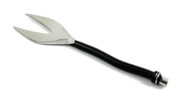 image-Cheese knives set of 4 (Stainless Steel, curved handle)