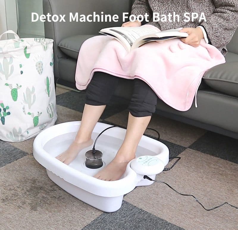 image-Foot Massage Machine Ion Foot Bath Detox Machine
