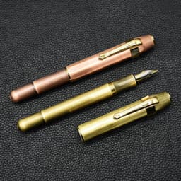 image-Vintage Pocket Short Pen Octagonal Handmade Business Gifts