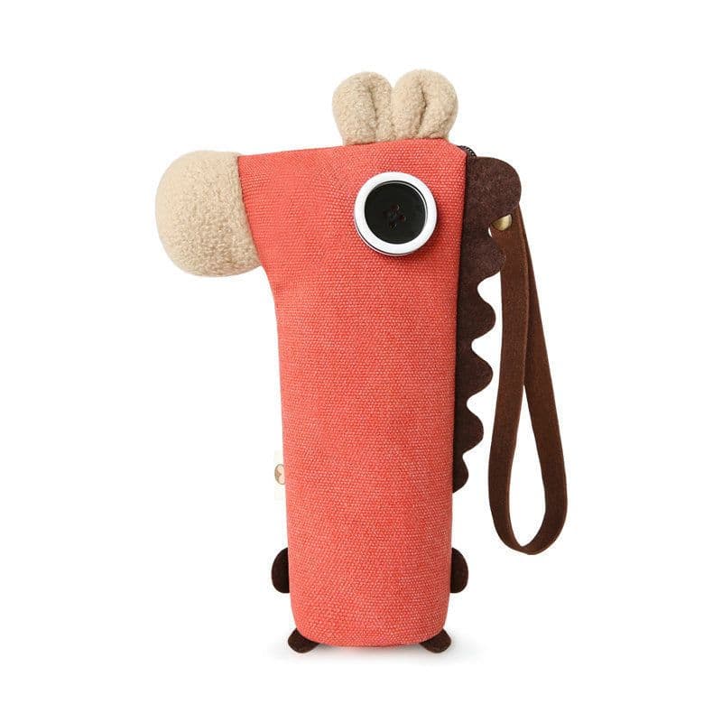 image-Coconut Horse Pencil Case Stationery Canvas Pencil Case Large Capacity Multifunctional