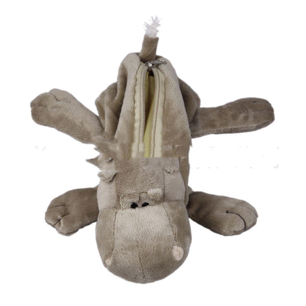 image-Plush Cute Korean Cartoon Animal Creative Pencil Case For Children