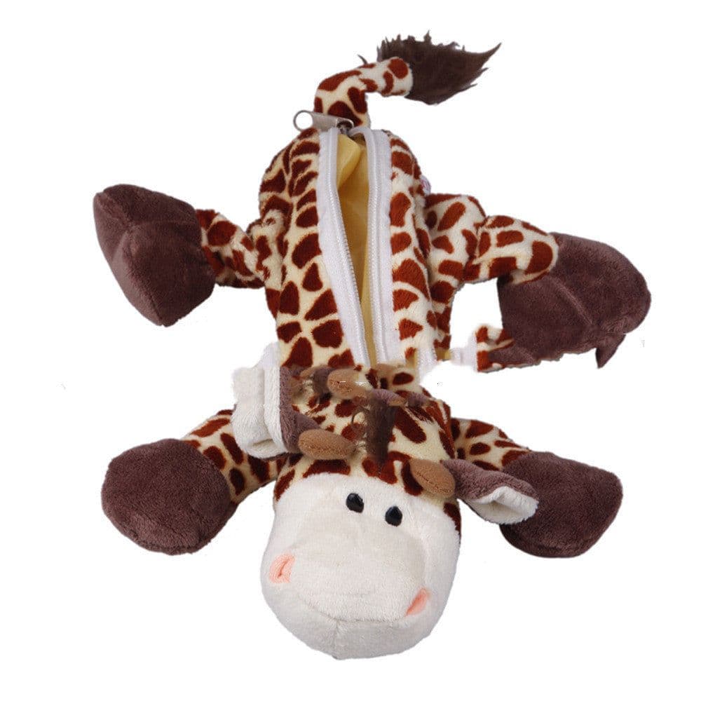 image-Plush Cute Korean Cartoon Animal Creative Pencil Case For Children