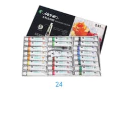 image-Marley Gouache Pigment 12ml Boxed 12 Colors 18 Colors 24 Colors Pigments