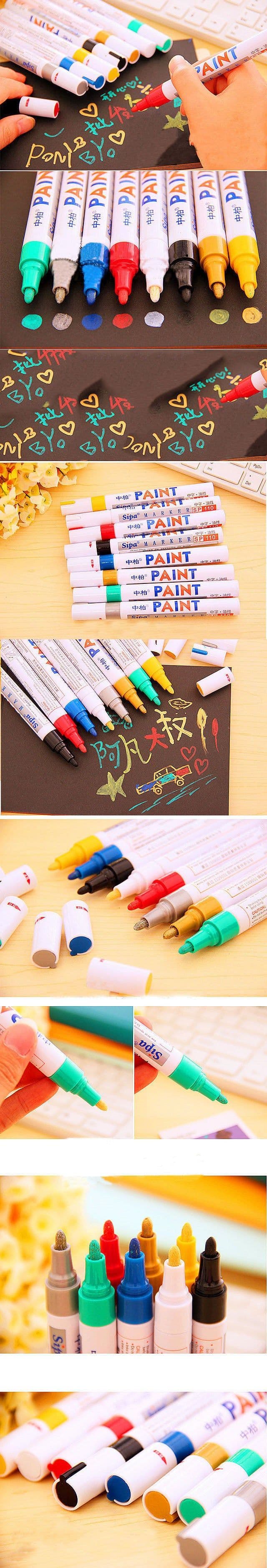 image-Mountain Bike Bicycle Folding Road Bike Paint Pen
