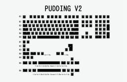image-Budino V2 Pbt Doubleshot Keycap Oem Retroilluminato Per Tastiera MeccanicaBianco Nero Gh60 Poker 87 Tkl 104 108 Ansi iso Xd64 Xd68