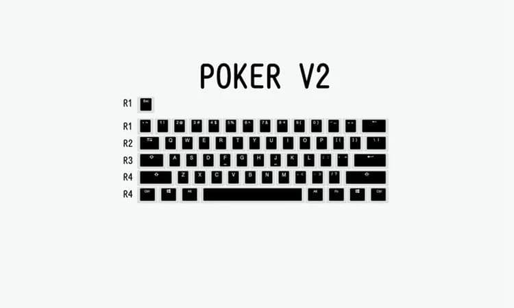 image-Budino V2 Pbt Doubleshot Keycap Oem Retroilluminato Per Tastiera MeccanicaBianco Nero Gh60 Poker 87 Tkl 104 108 Ansi iso Xd64 Xd68