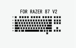 image-Budino V2 Pbt Doubleshot Keycap Oem Retroilluminato Per Tastiera MeccanicaBianco Nero Gh60 Poker 87 Tkl 104 108 Ansi iso Xd64 Xd68