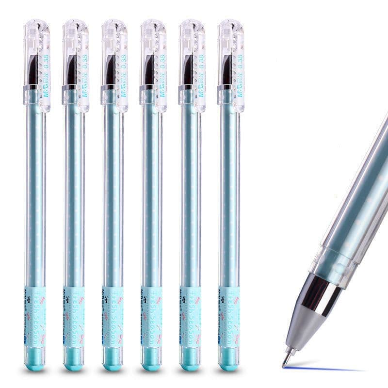 image-Neutral Pen Black Signature Pen Student Use Cute Cartoon Small Fresh Syringe Pen