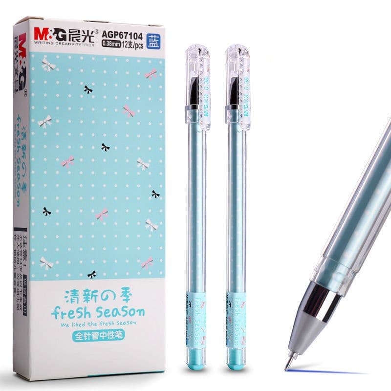 image-Neutral Pen Black Signature Pen Student Use Cute Cartoon Small Fresh Syringe Pen