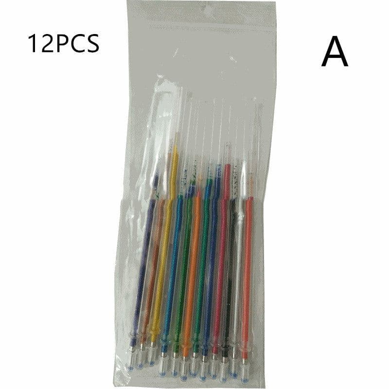 image-Glittering Gel 48-Color Fluorescent High-Gloss Hand Account Refill