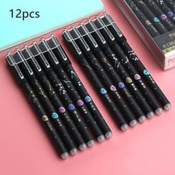 image-Elementary School Students Use An Erasable Gel Pen To Rub The Easy Sassafras Magic Eraser Pen