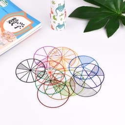 image-Fraction Plate, Fraction Circle And Fraction Addition And Subtraction Combined Model Teaching Aids