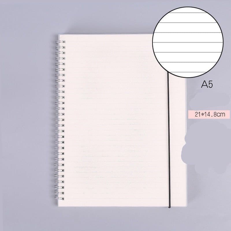 image-B5 Coil Grid Book Super Thick And Simple High School And College Student Classroom Notebooks Postgraduate Entrance Examination Grid Wrong Question Grid Book