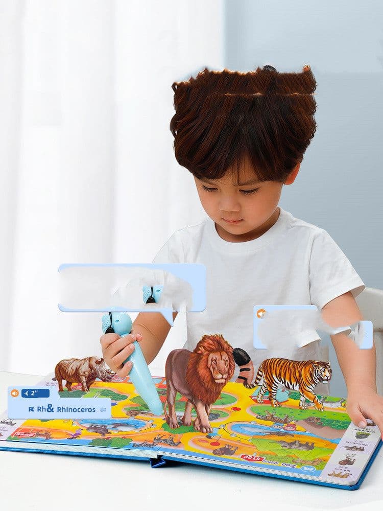 image-Little Oxford Chinese-English Bilingual Reading Pen Universal Universal English Reading Machine For Young Children