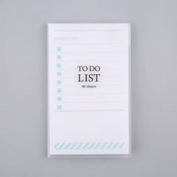 image-PP Frosted Notebook With Tearable Notes