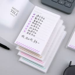 image-PP Frosted Notebook With Tearable Notes