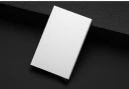 image-Aluminum Card Box Stainless Steel Business Card Holder