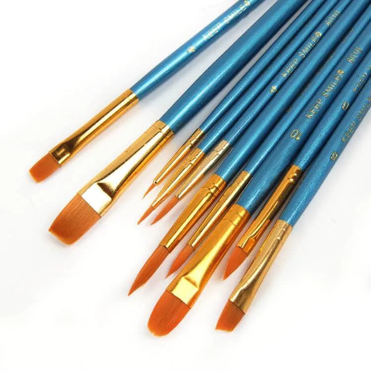 image-Gouache Brush Set Watercolor Line Pen Round Head