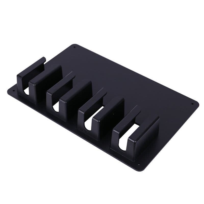 image-Silicone Electric Push Frame Hairdressing Clipper Display Box Hair Dryer Storage Box