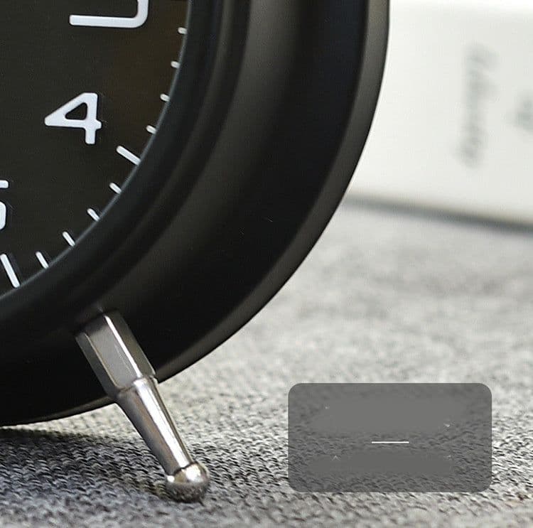 image-Big Sound Metal Personality Lazy Small Alarm Clock Luminous Simple Silent Bedside