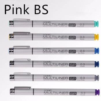 image-Welfare Feedback Japan Copic Multiliner Sp Needle Pen Waterproof Needle Pen Aluminum Pipe Wire Hook Pen Can Be Changed