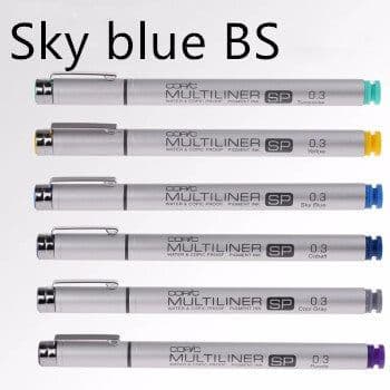 image-Welfare Feedback Japan Copic Multiliner Sp Needle Pen Waterproof Needle Pen Aluminum Pipe Wire Hook Pen Can Be Changed