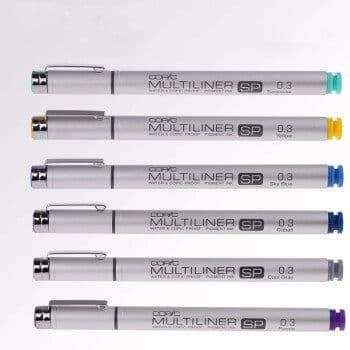 image-Welfare Feedback Japan Copic Multiliner Sp Needle Pen Waterproof Needle Pen Aluminum Pipe Wire Hook Pen Can Be Changed
