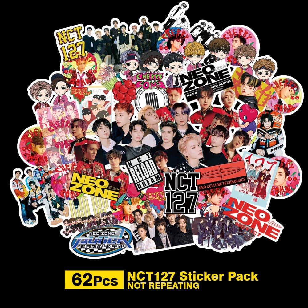 image-Exo Nct127 Stray Kids Twice Got7 Seventeen Txt Stickers Star Stickers