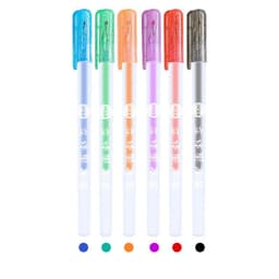 image-Shiny Metal Quicksand Pen Pearlescent Painting Water Pen Vibrato Jelly Pen