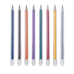image-Shiny Metal Quicksand Pen Pearlescent Painting Water Pen Vibrato Jelly Pen