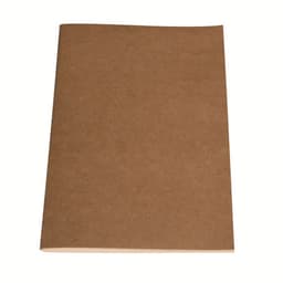image-Hot Sale 80g Kraft Paper Notebook Blank Page Sketchbook Car Line Book Printing LOGO