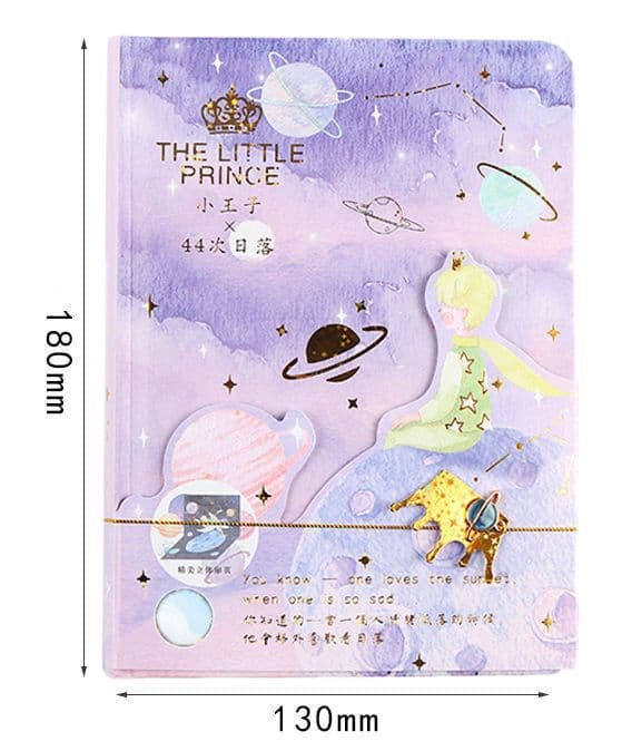 image-Butterfly Series Color Page Notebook Student's Diary A5 Creative Beautiful Hardcover Notebook