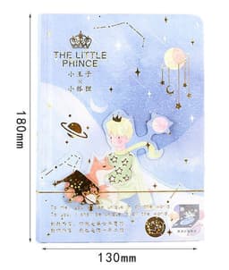 image-Butterfly Series Color Page Notebook Student's Diary A5 Creative Beautiful Hardcover Notebook