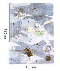 image-Butterfly Series Color Page Notebook Student's Diary A5 Creative Beautiful Hardcover Notebook