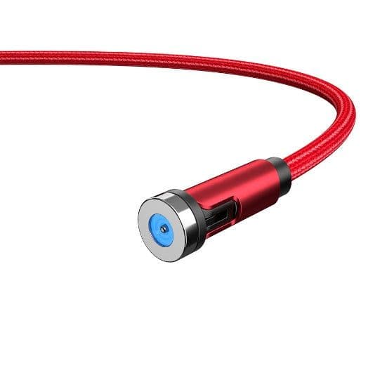 image-Essager Rotate Magnetic Cable 360 Degree USB Type C Charging Cable Fast Charging Magnet Charger 540 Rotate Micro Magnetic Cable