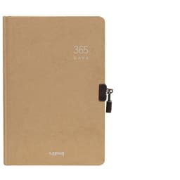 image-365 Days Locked Diary Hardcover Notebook A5 Note Book Schedule Book
