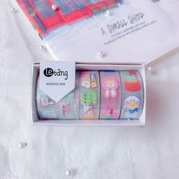image-New Creative Hand Account And Paper Tape Cartoon Aesthetic College Style Diy