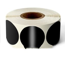 image-Roll Color Marker Sticker Roll Paper Round Sticker Graffiti Writing Envelope Sealing Sticker