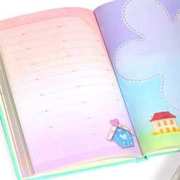 image-Primary School Student Code Book With Lock Diary Book Reward Gift Prize Boxed Girl Heart Cute Small Notebook