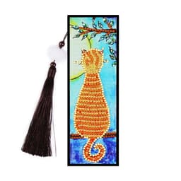 image-Diy Diamond Painting Bookmark Derivative Special-shaped Diamond Mandala Crystal Diamond 5d Diamond Embroidered Dot Diamond Flower Decoration